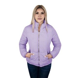 Foto 1 | Foto 1 | Chamarra London Rock color Lila para Mujer