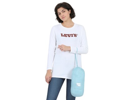 Foto 6 | Foto 6 | Chamarra Levi's Packable 59544-0154 color Azul para Mujer