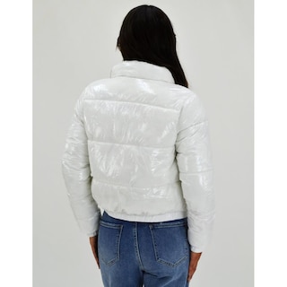 Foto 3 | Foto 3 | Chamarra Acolchada Efecto Piel Roman Fashion Juvenil 7023 color Blanco