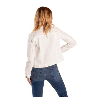 Foto 2 | Foto 2 | Chamarra de Mezclilla Jeanswest 4039C Blanca para Mujer