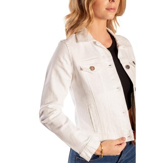 Foto 3 | Foto 3 | Chamarra de Mezclilla Jeanswest 4039C Blanca para Mujer