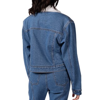 Foto 3 | Foto 3 | Chamarra de Mezclilla Mchk con Borrega para Dama