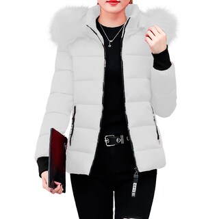 Foto 1 | Foto 1 | Chamarra Shendy Vendy Blanca para Mujer