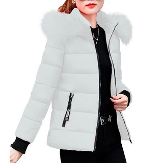 Foto 3 | Foto 3 | Chamarra Shendy Vendy Blanca para Mujer