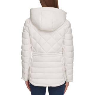Foto 3 | Foto 3 | Chamarra Tommy Hilfiger Acolchada Ladies' Quilted Mixed Media Jacket Chaqueta Blanca Para Mujer