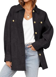 Foto 1 | Foto 1 | Chaqueta Dokotoo Para Mujer, Talla Extragrande, Color Negro - Venta Internacional.
