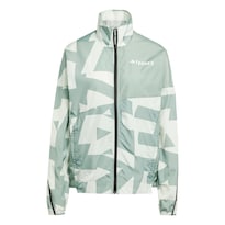 W Mt P Wind J Adidas Verde para Mujer