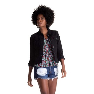 Foto 1 | Foto 1 | Chaqueta Levi's Original Trucker Negra Para Mujer Talla M - Venta Internacional.