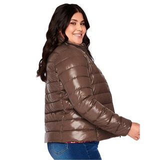 Foto 3 | Foto 3 | Chamarra Ilusión Café para Mujer