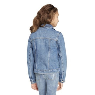 Foto 3 | Foto 3 | Chaqueta Levi's Denim Trucker Para Niñas Bristol Talla 6 - Venta Internacional.
