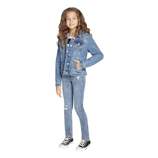 Foto 4 | Foto 4 | Chaqueta Levi's Denim Trucker Para Niñas Bristol Talla 6 - Venta Internacional.