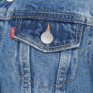Foto 5 | Foto 5 | Chaqueta Levi's Denim Trucker Para Niñas Bristol Talla Xl - Venta Internacional.