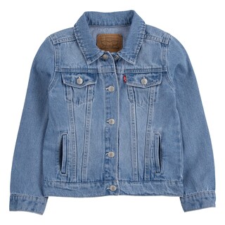 Foto 1 | Foto 1 | Chaqueta Vaquera Tipo Camionero Levi's Alanis Para Niñas, Talla 5 - Venta Internacional.