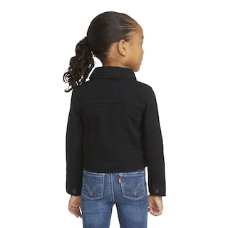 Foto 3 | Foto 3 | Chaqueta Levi's Denim Trucker Para Niñas, Color Negro, Talla Xl - Venta Internacional.