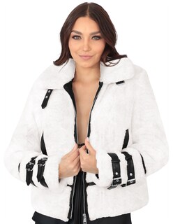 Foto 1 | Foto 1 | Chamarra Mujer Roosevelt Natalia-mh2404 Off White