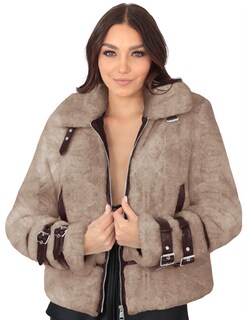 Foto 1 | Foto 1 | Chamarra Mujer Roosevelt Natalia-mh2404 Beige