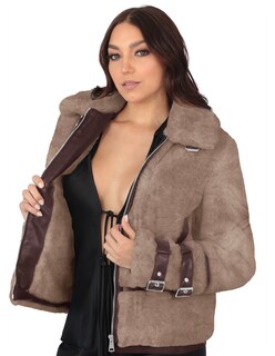 Foto 2 | Foto 2 | Chamarra Mujer Roosevelt Natalia-mh2404 Beige