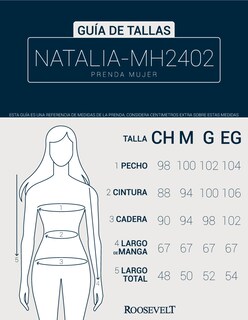 Foto 4 | Foto 4 | Chamarra Mujer Roosevelt Natalia-mh2402 Lt Beige