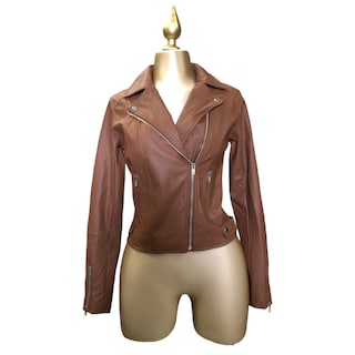 Foto 1 | Foto 1 | Chaqueta Café Tipo Piel Lc