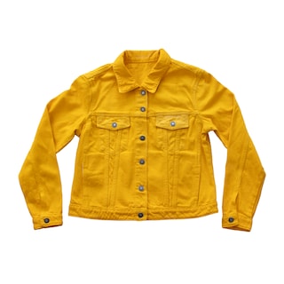 Foto 2 | Foto 2 | Chamarra de Mezclilla Indicum Denim Amarillo para Mujer