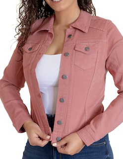 Foto 5 | Foto 5 | Chamarra De Mezclilla Indicum Denim Rosa para Mujer