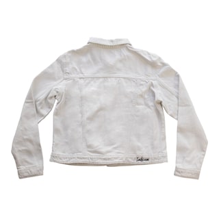 Foto 4 | Foto 4 | Chamarra de Mezclilla Indicum Denim Blanca para Mujer