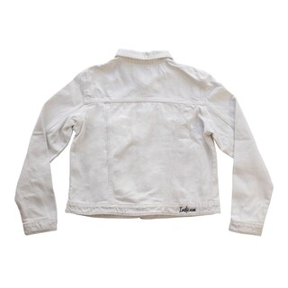 Foto 4 | Foto 4 | Chamarra de Mezclilla Indicum Denim Blanca para Mujer