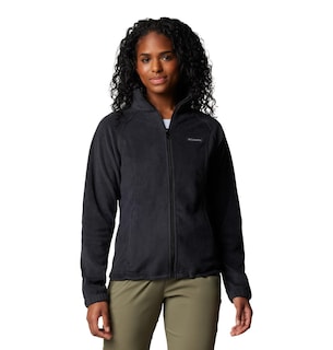 Foto 1 | Foto 1 | Chaqueta Columbia Benton Springs De Forro Polar Con Cierre Completo Para Mujer, Negra - Venta Internacional.