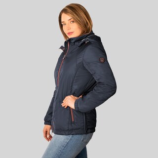 Foto 2 | Foto 2 | Chamarra Greenlander Para Mujer Con Gorro Desmontable
