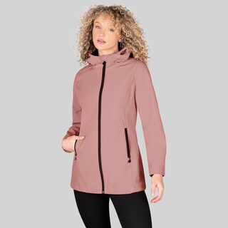 Foto 1 | Foto 1 | Chamarra Greenlander Softshell Impermeable Entallada Y Con Capucha Para Mujer