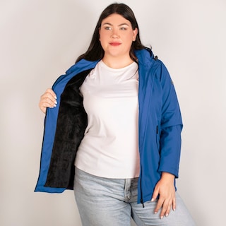 Foto 2 | Foto 2 | Chamarra Greenlander Softshell Azul Polar Impermeable para Mujer