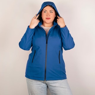Foto 5 | Foto 5 | Chamarra Greenlander Softshell Azul Polar Impermeable para Mujer