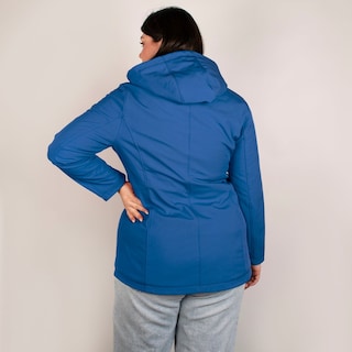 Foto 6 | Foto 6 | Chamarra Greenlander Softshell Azul Polar Impermeable para Mujer