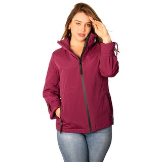 Foto 3 | Foto 3 | Chamarra Greenlander Con Capucha Corte Entallado Y Bolsillos Con Cierre Para Mujer