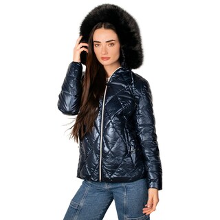 Foto 2 | Foto 2 | Chamarra Greenlander Con Gorro Capitonada Para Mujer