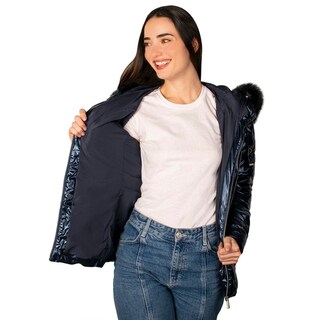 Foto 3 | Foto 3 | Chamarra Greenlander Con Gorro Capitonada Para Mujer