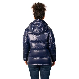 Foto 3 | Foto 3 | Chamarra Greenlander Capitonada De Pluma Brillante Para Mujer