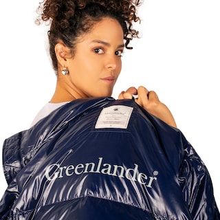 Foto 5 | Foto 5 | Chamarra Greenlander Capitonada De Pluma Brillante Para Mujer