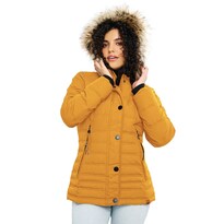 Chamarra Greenlander Capitonada Con Gorro Desmontable Para Mujer