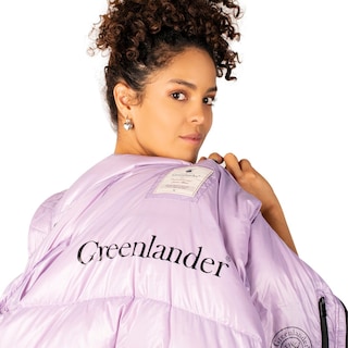 Foto 5 | Foto 5 | Chamarra Greenlander Capitonada De Pluma Brillante Para Mujer