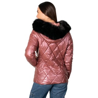Foto 5 | Foto 5 | Chamarra Greenlander Con Gorro Capitonada Para Mujer