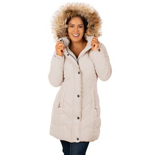 Foto 4 | Foto 4 | Chamarra Greenlander Capitonada Con Gorro Desmontable Larga Para Mujer