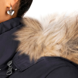 Foto 6 | Foto 6 | Chamarra Greenlander Capitonada Con Gorro Desmontable Larga Para Mujer