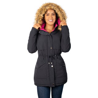 Foto 4 | Foto 4 | Chamarra Greenlander Con Cintura Ajustable Y Gorro De Peluche Doble Vista Para Mujer