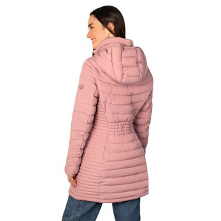 Foto 4 | Foto 4 | Chamarra Greenlander Larga Tipo Plumón Con Cuello Alto Para Mujer