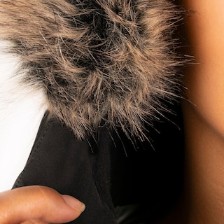 Foto 7 | Foto 7 | Chamarra Greenlander Larga Con Gorro Y Fur Para Mujer