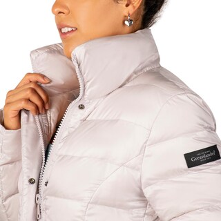 Foto 4 | Foto 4 | Chamarra Greenlander Larga Capitonada De Plum Para Mujer