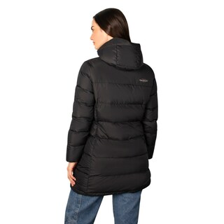 Foto 4 | Foto 4 | Chamarra Greenlander Larga Capitonada De Pluma Con Gorro Para Mujer