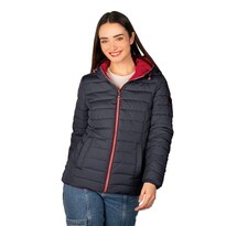 Chamarra Greenlander Capitonada Doble Vista Para Mujer