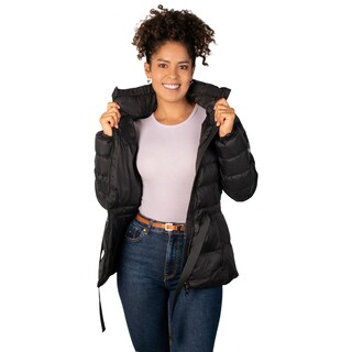 Foto 2 | Foto 3 | Chamarra Greenlander Capitonada Cinta Ajustable Para Mujer